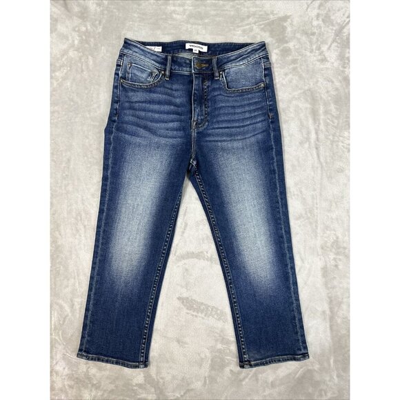 Women’s Vigoss Denim Capri Dark Wash Ace Size 27 - Picture 2 of 13